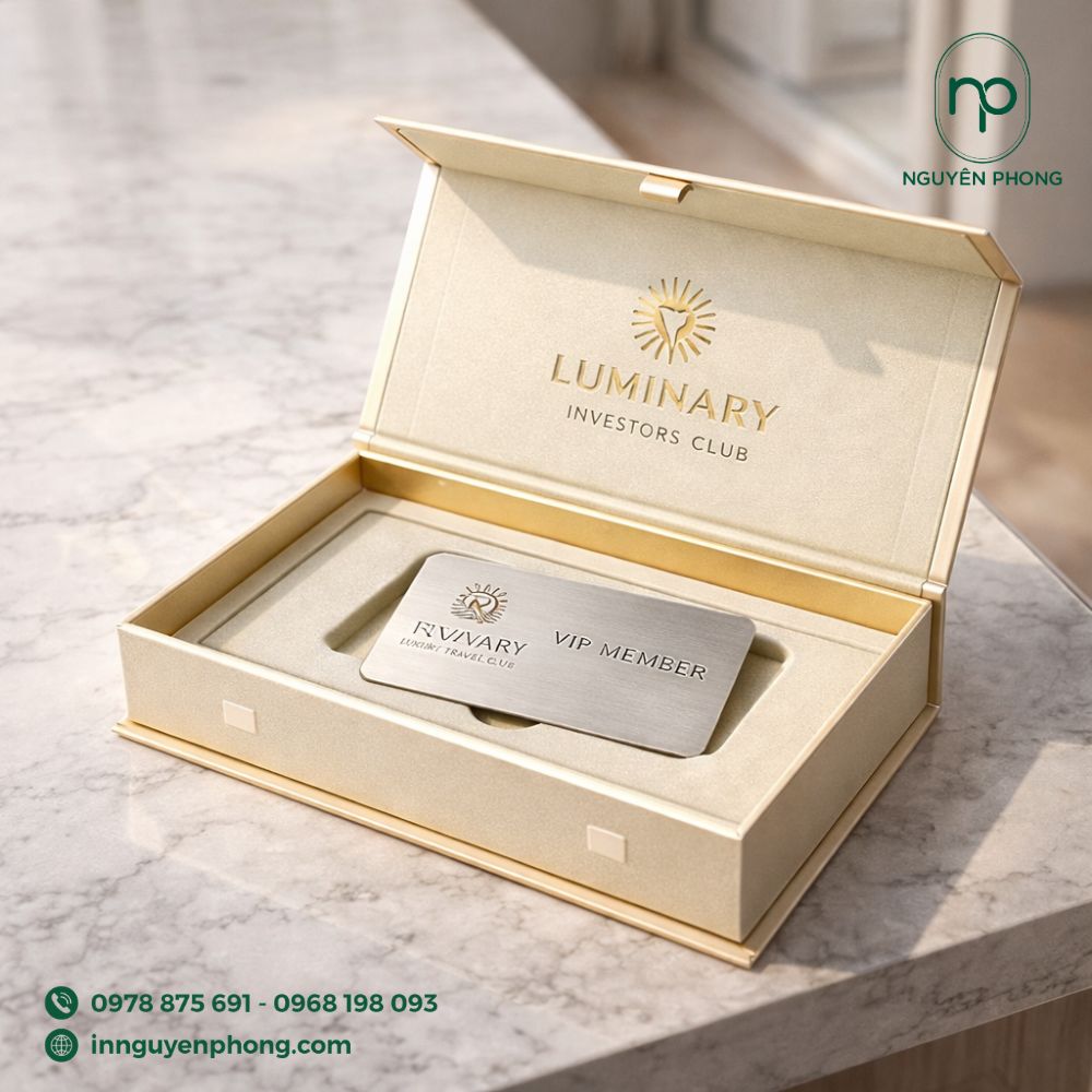 Hộp đựng card đẹp, tinh tế